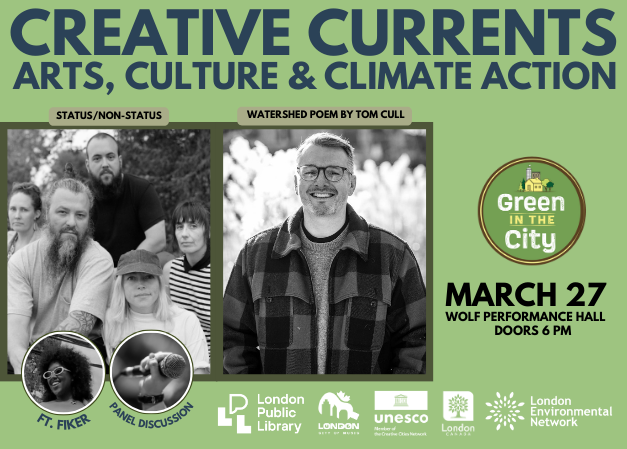 Green in the City presents Creative Currents: Arts, Culture and Climate Action